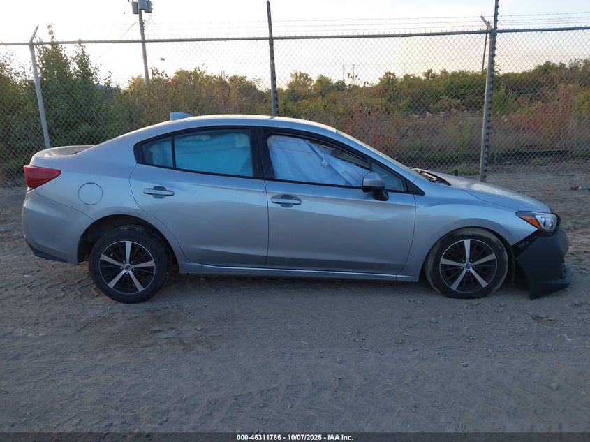 SUBARU IMPREZA 2020 VIN 4S3GKAV69L3612440