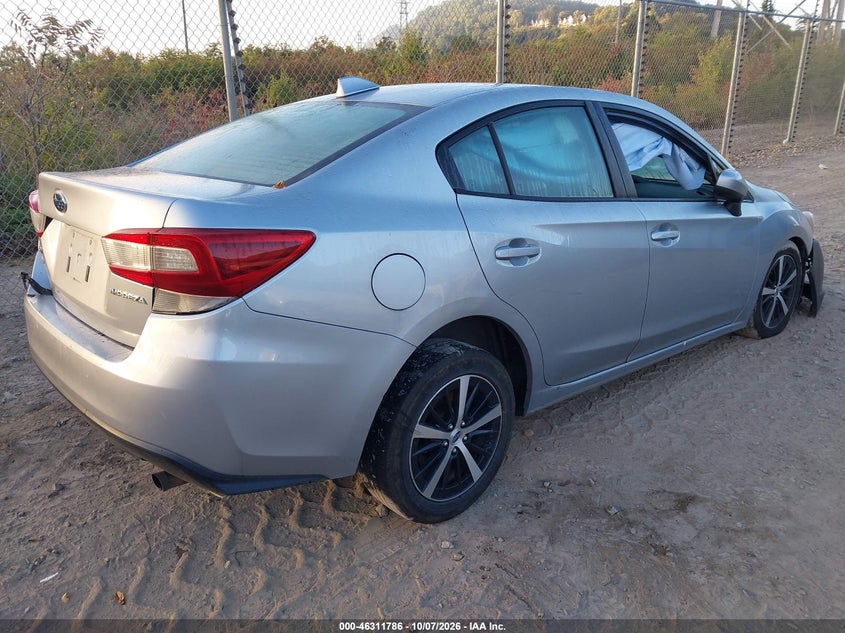 SUBARU IMPREZA 2020 VIN 4S3GKAV69L3612440