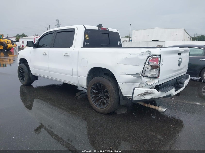 Vin: 1c6rreft5ln288852, lot: 46812001, ram 1500 big horn  4x2 5'7 box 20203