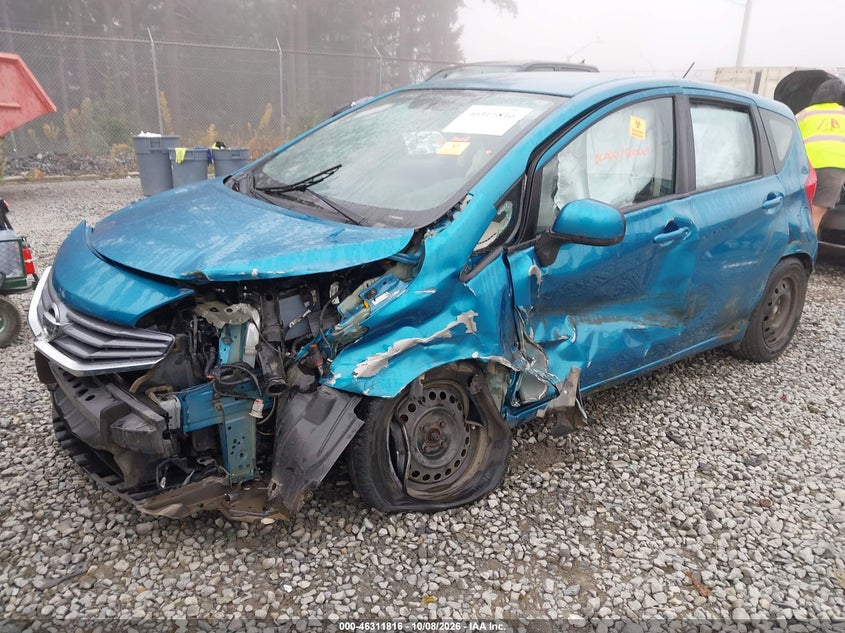 Vin: 3n1ce2cp4el415354, lot: 46812015, nissan versa note s plus 20142