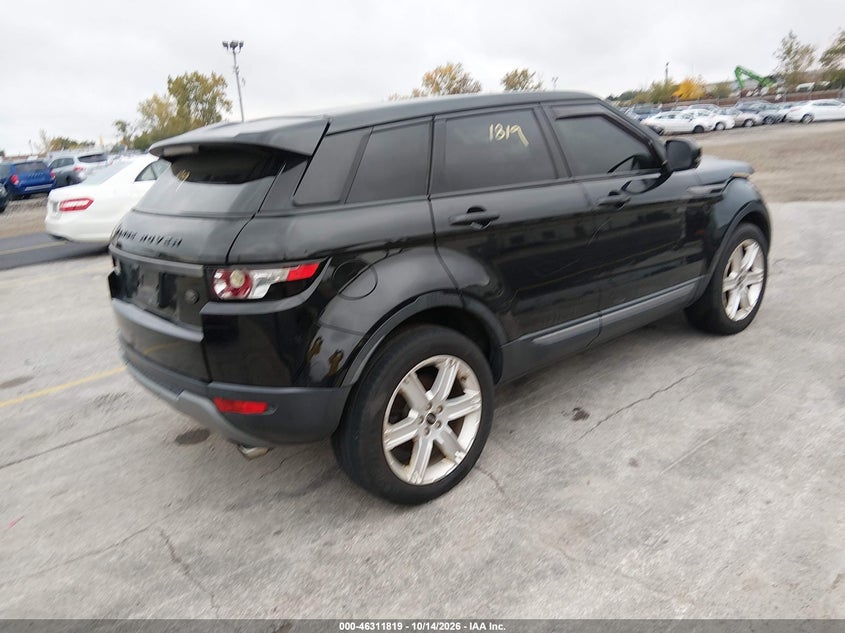 Vin: salvr2bgxch684202, lot: 46812019, land rover range rover evoque pure plus 20124