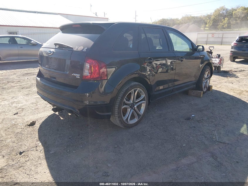 Vin: 2fmdk4ak3ebb75802, lot: 46812032, ford edge sport 20144