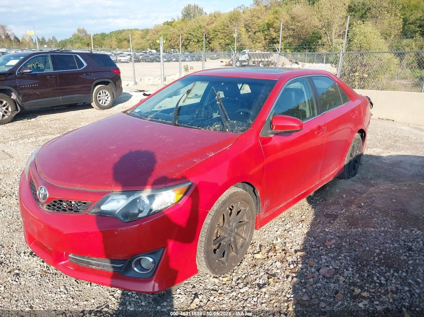 Vin: 4t1bf1fkxcu622832, lot: 46812038, toyota camry se sport limited edition 20122