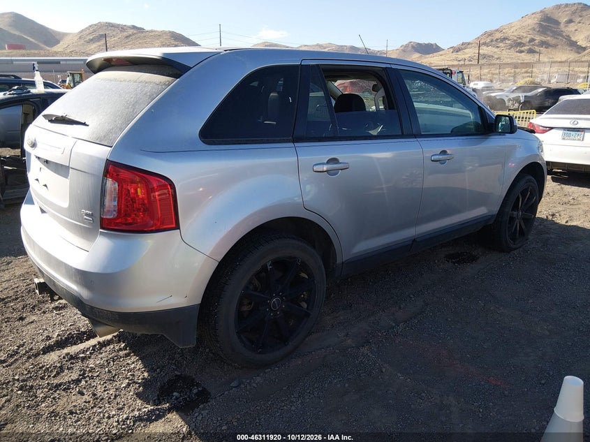 Vin: 2fmdk4jc9eba62607, lot: 46812120, ford edge sel 20144