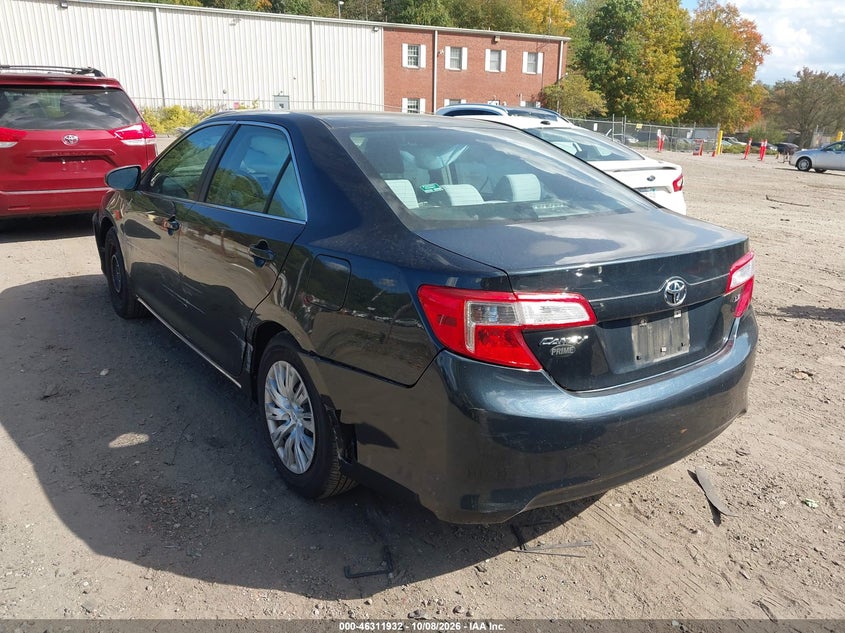 Vin: 4t1bf1fk3du265656, lot: 46812132, toyota camry le 20133
