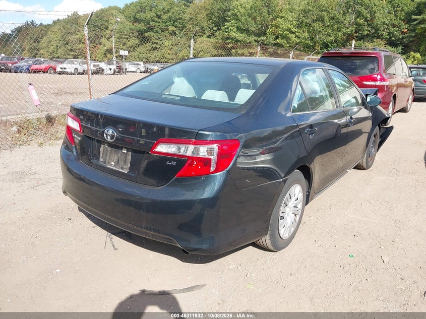 Vin: 4t1bf1fk3du265656, lot: 46812132, toyota camry le 20134