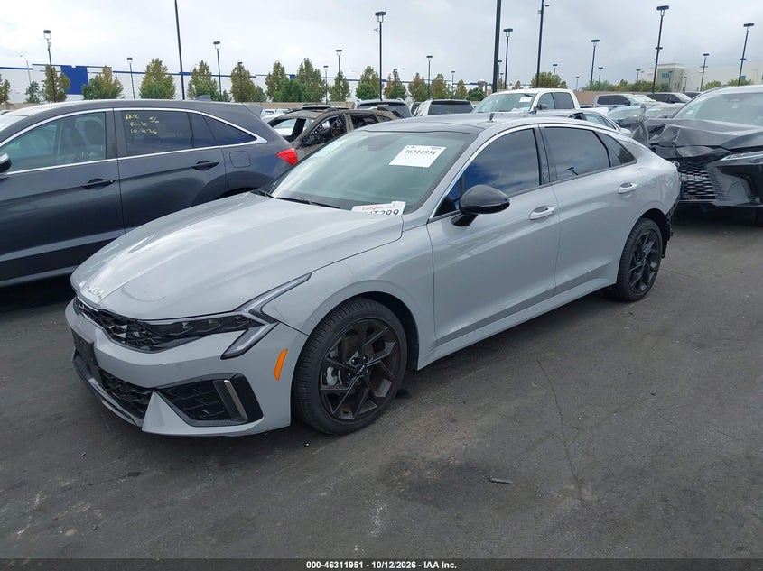 Vin: knag64j74t5437763, lot: 46812151, kia k5 gt-line fwd 20262