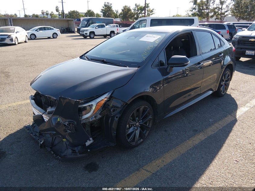 Vin: jtds4mce4r3519690, lot: 46812167, toyota corolla se 20242