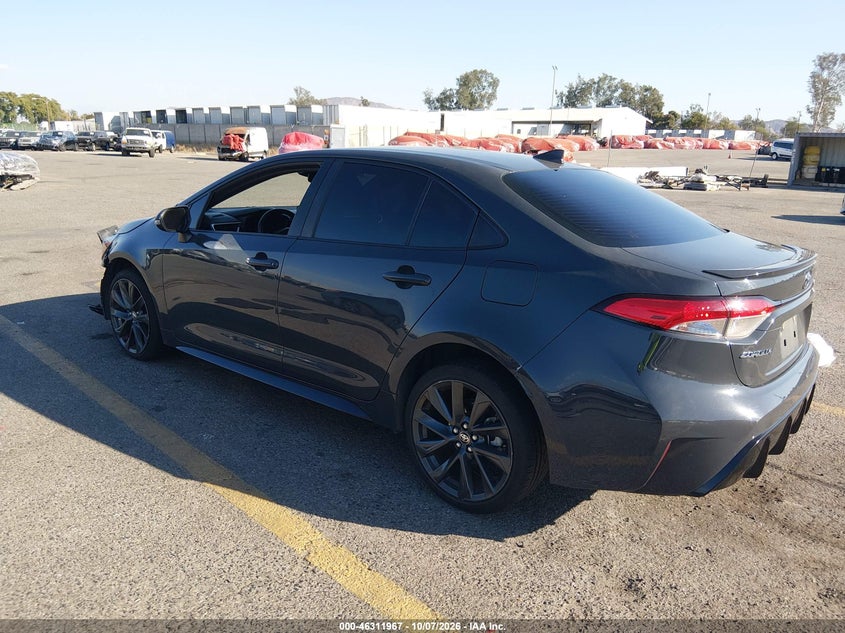 Vin: jtds4mce4r3519690, lot: 46812167, toyota corolla se 20243