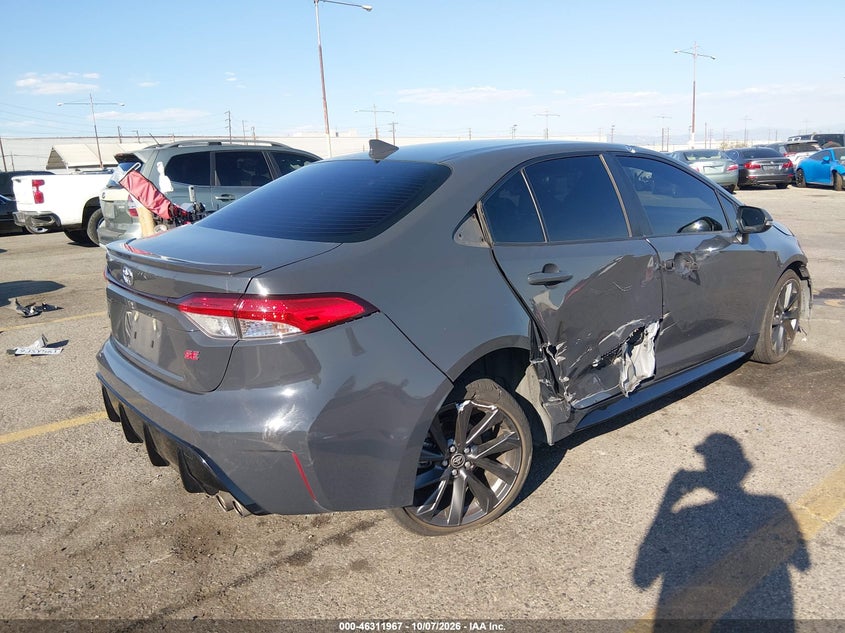 Vin: jtds4mce4r3519690, lot: 46812167, toyota corolla se 20244