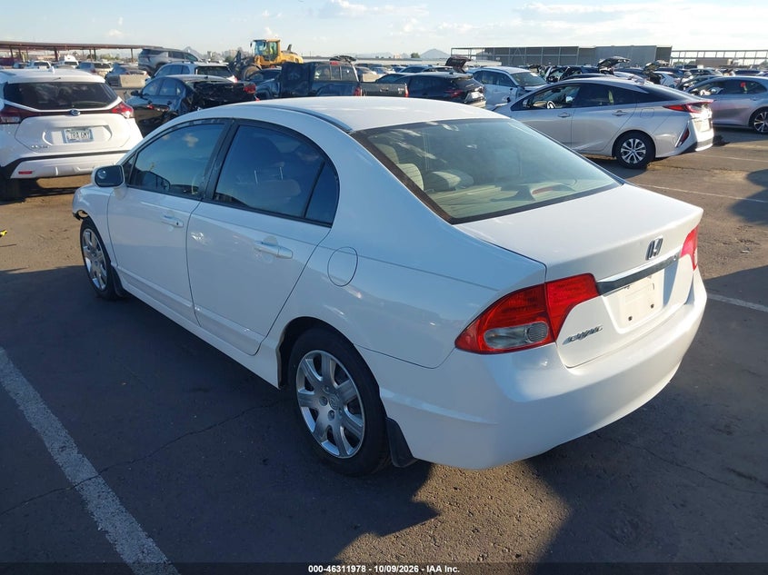 Vin: 19xfa1f58ae034356, lot: 46812178, honda civic lx 20103