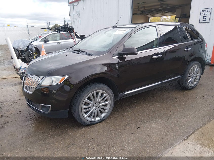 Vin: 2lmdj8jk2ebl07527, lot: 46812189, lincoln mkx 20142
