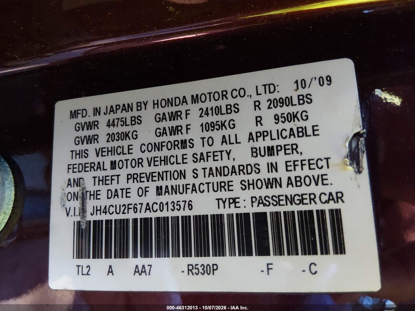2010 ACURA TSX 2.4 · Photo 9