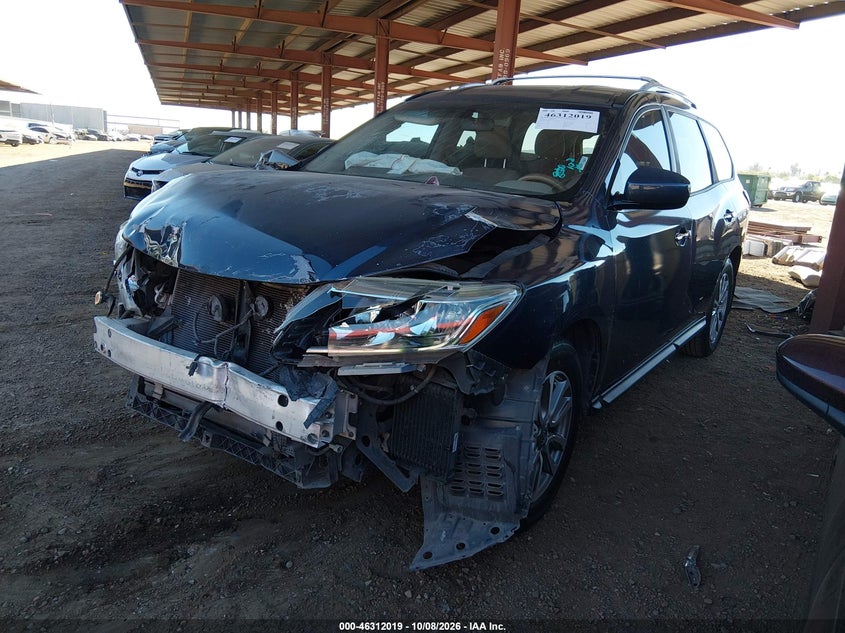 Vin: 5n1ar2mn5ec726305, lot: 46812219, nissan pathfinder sv 20142