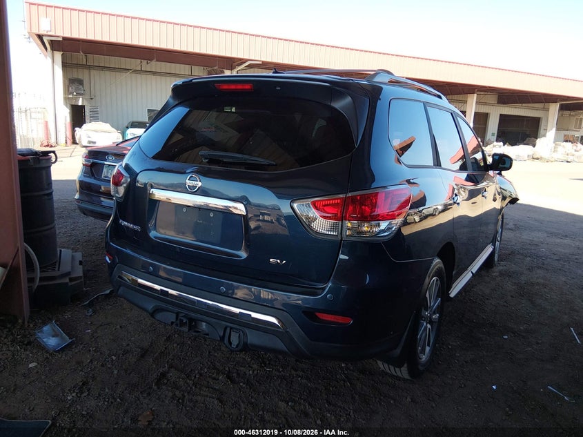 Vin: 5n1ar2mn5ec726305, lot: 46812219, nissan pathfinder sv 20144