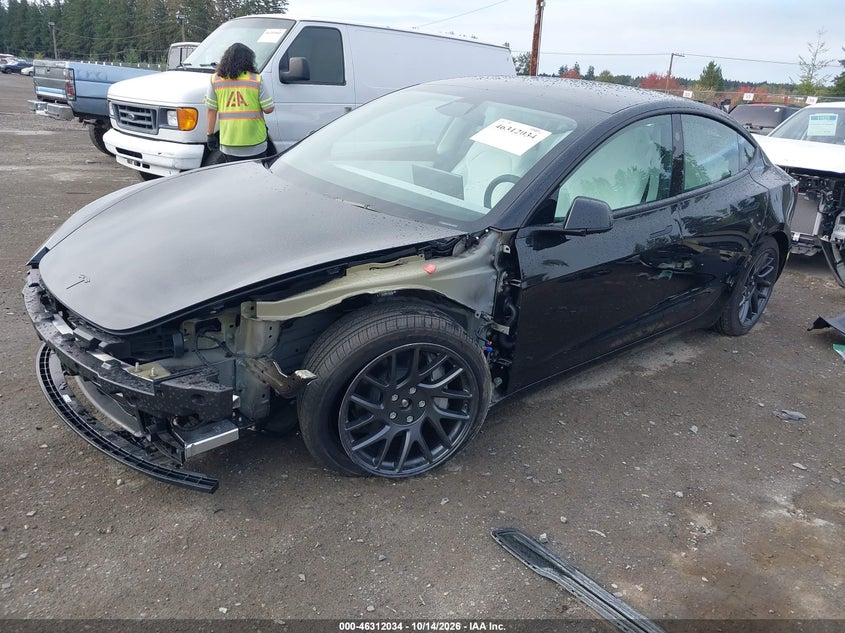 Vin: 5yj3e1eb1tf202592, lot: 46812234, tesla model 3 premium all-wheel drive 20262