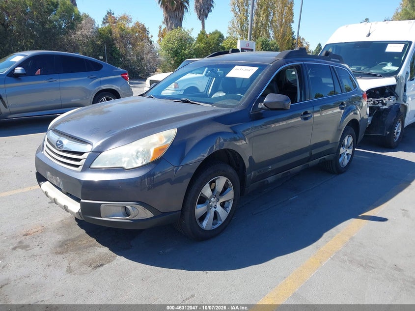 Vin: 4s4brdlcxb2328833, lot: 46812247, subaru outback 3.6r limited 20112