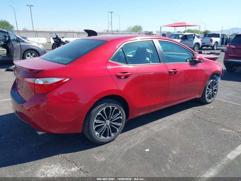 Vin: 5yfburhe9gp476376, lot: 46812261, toyota corolla s plus 20164
