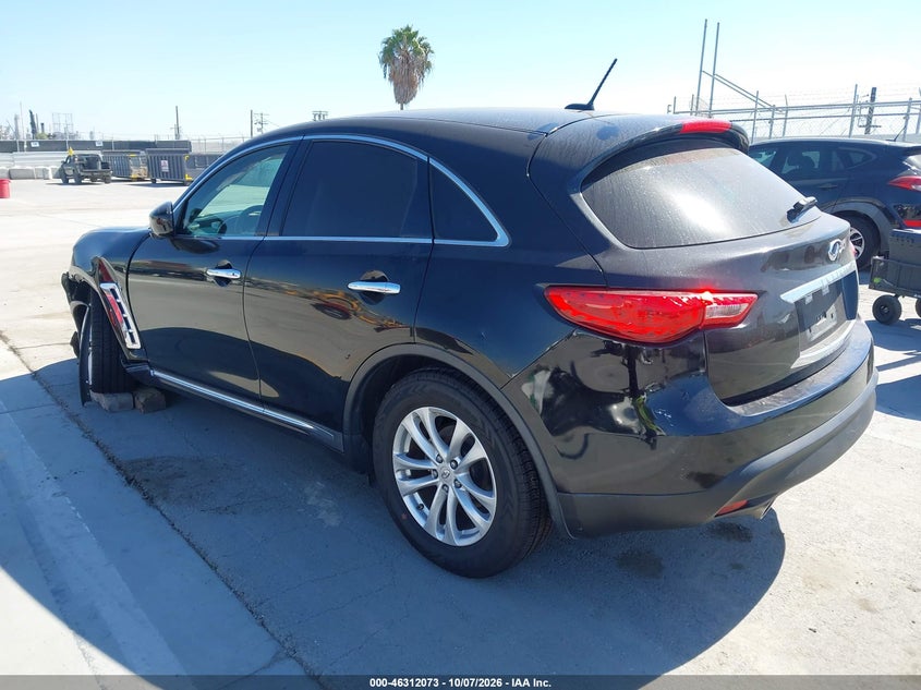 Vin: jn8cs1mu5hm141469, lot: 46812273, infiniti qx70 20173