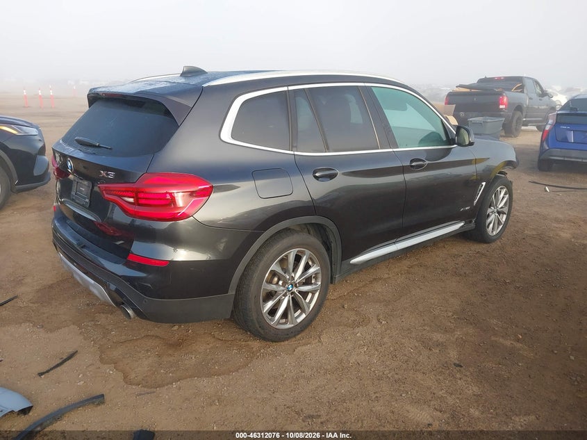 Vin: 5uxtr9c52jlc82240, lot: 46812276, bmw x3 xdrive30i 20184