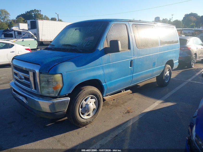 Vin: 1fbne3bl6bda12847, lot: 46812295, ford e-350 super duty xlt 20112