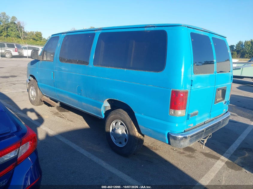Vin: 1fbne3bl6bda12847, lot: 46812295, ford e-350 super duty xlt 20113