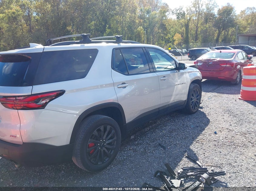 Vin: 1gnerjkw0nj132235, lot: 46812345, chevrolet traverse fwd rs 20224