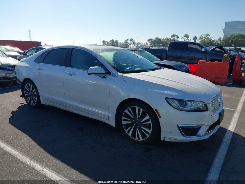 Vin: 3ln6l5e99jr615827, lot: 46812353, lincoln mkz reserve 20181