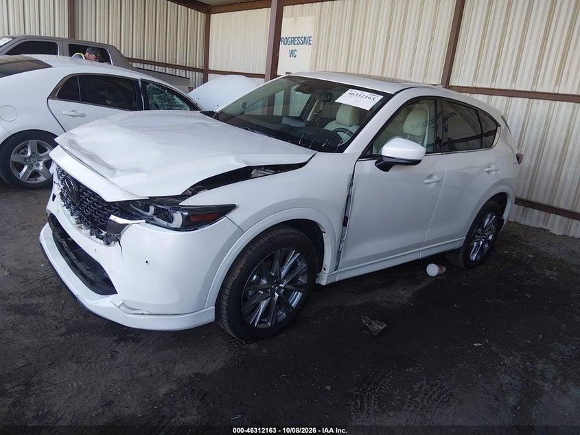 Vin: jm3kfbem9s0715481, lot: 46812363, mazda cx-5 2.5 s premium plus 20252