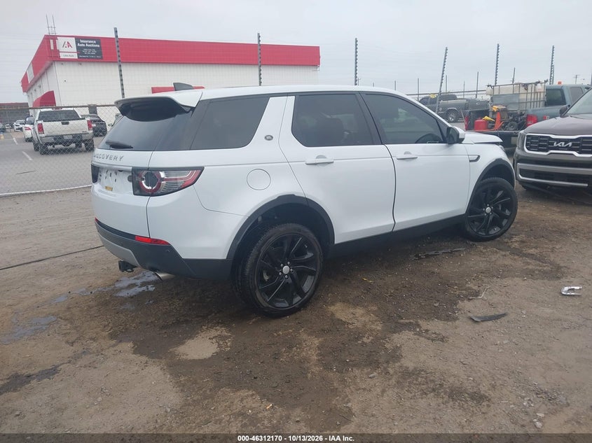 Vin: salct2fx7kh786235, lot: 46812370, land rover discovery sport hse lux 20194