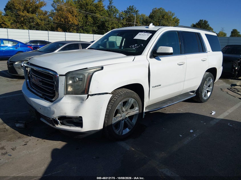 Vin: 1gks2bkc1gr405929, lot: 46812375, gmc yukon slt 20162