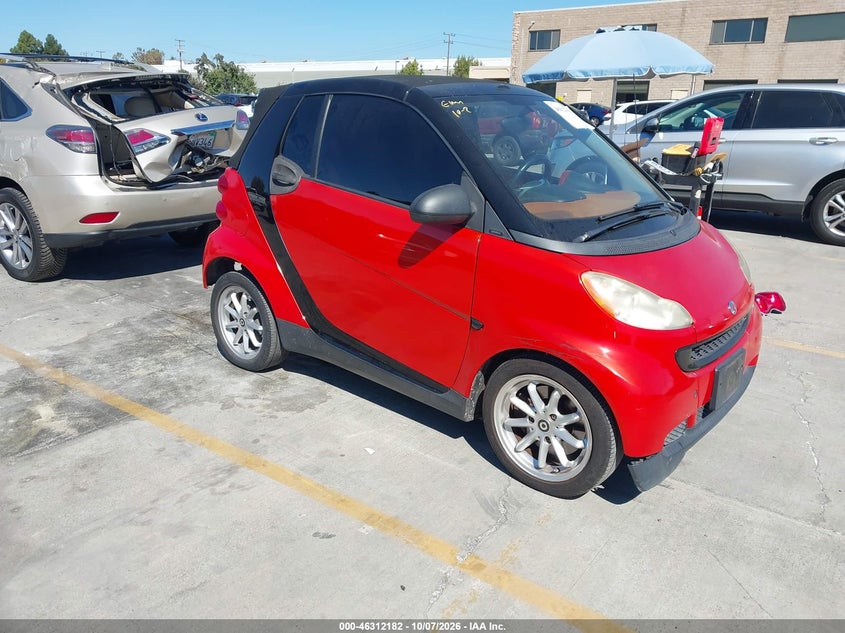 2008 SMART FORTWO PASSION