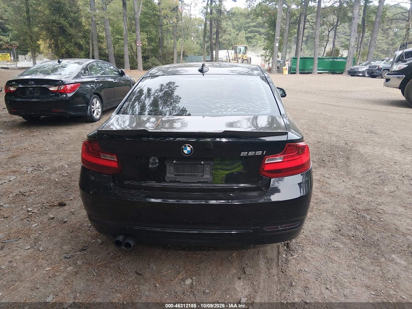 BMW 228I 2014 VIN WBA1F5C50EV256296