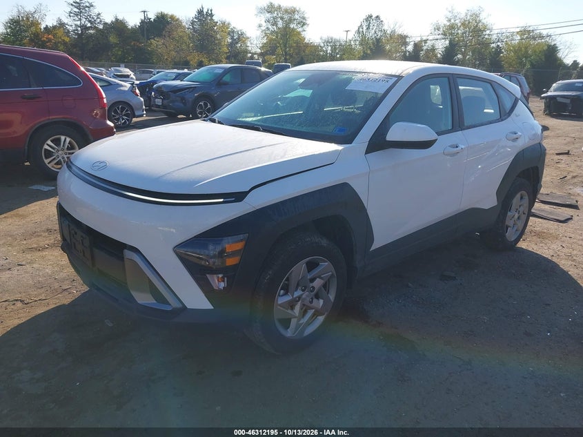 Vin: km8hacab0su252131, lot: 46812395, hyundai kona se 20252