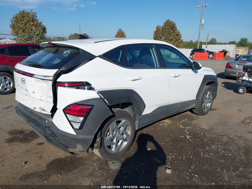 Vin: km8hacab0su252131, lot: 46812395, hyundai kona se 20254