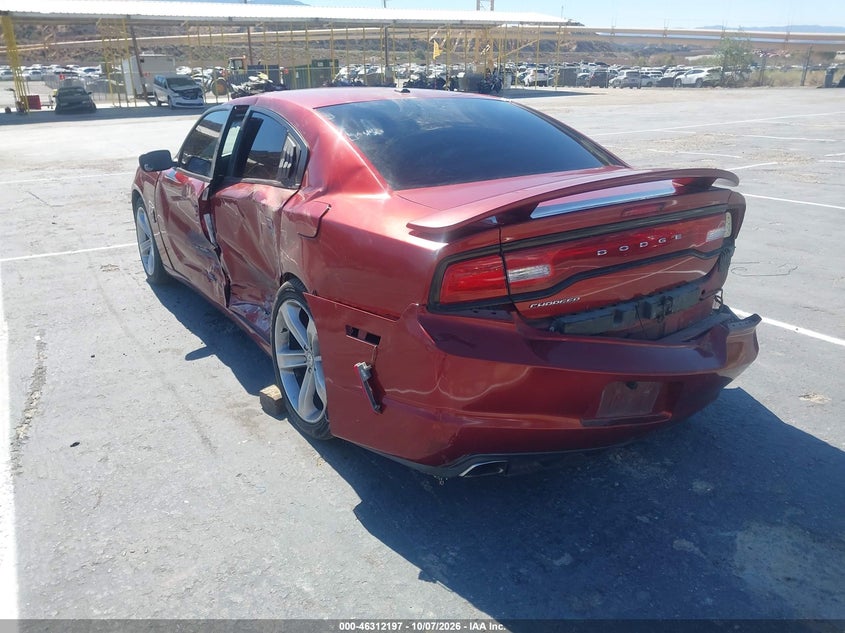 Vin: 2c3cdxhg0eh295507, lot: 46812397, dodge charger sxt 100th anniversary 20143