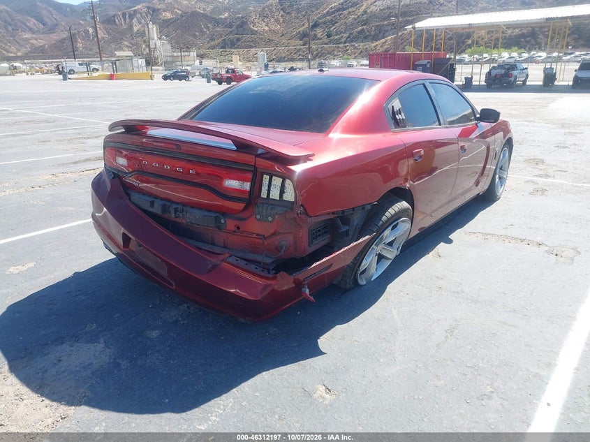 Vin: 2c3cdxhg0eh295507, lot: 46812397, dodge charger sxt 100th anniversary 20144