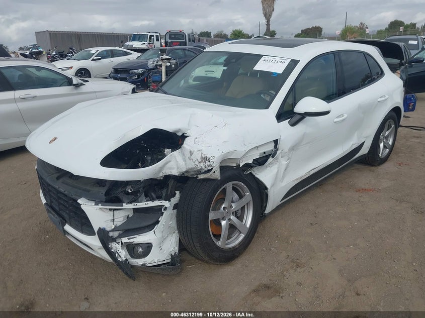Vin: wp1aa2a50jlb02369, lot: 46812399, porsche macan sport edition 20182