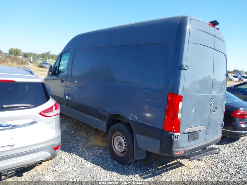 MERCEDES-BENZ SPRINTER 2500 2019 VIN WD4PF0CD5KP098096