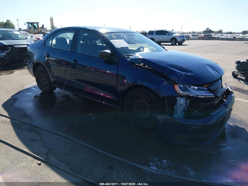 Vin: 3vw2k7ajxcm387433, lot: 46812411, volkswagen jetta 2.0l s 20121