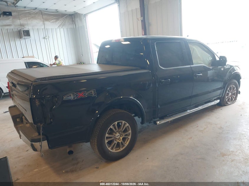 Vin: 1ftew1e53lfa26835, lot: 46812444, ford f-150 lariat 20204