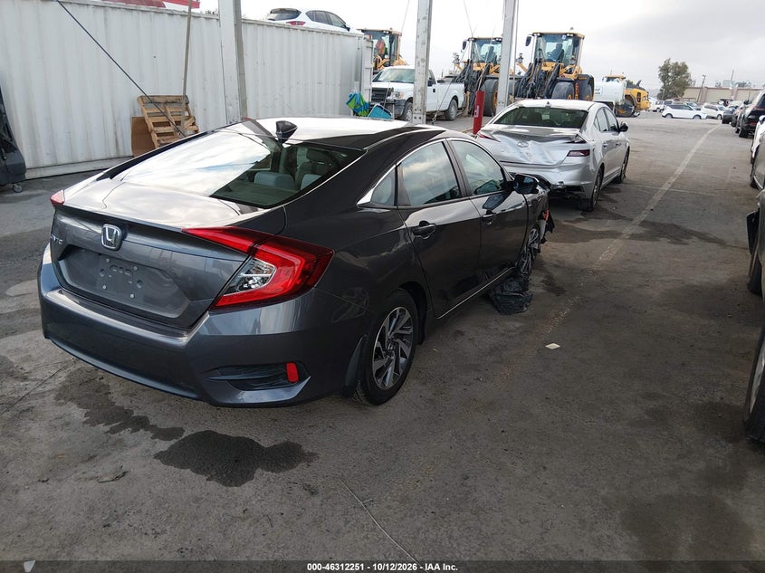 Vin: 2hgfc2f71jh531417, lot: 46812451, honda civic ex 20184