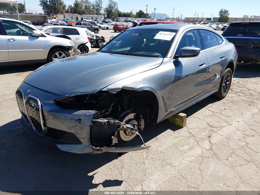 Vin: wby43aw04rfs69827, lot: 46812459, bmw i4 gran coupe edrive35 20242