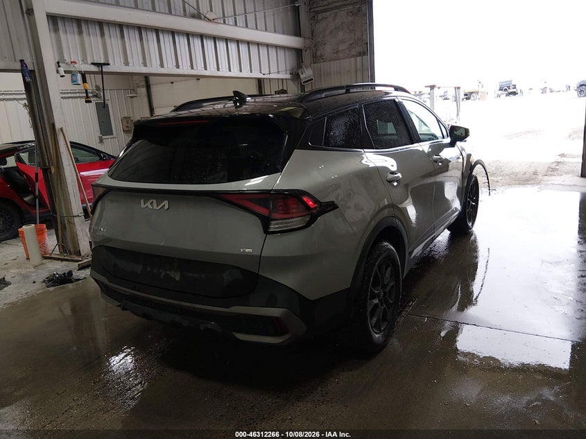Vin: 5xyk7caf1pg040018, lot: 46812466, kia sportage x-pro 20234