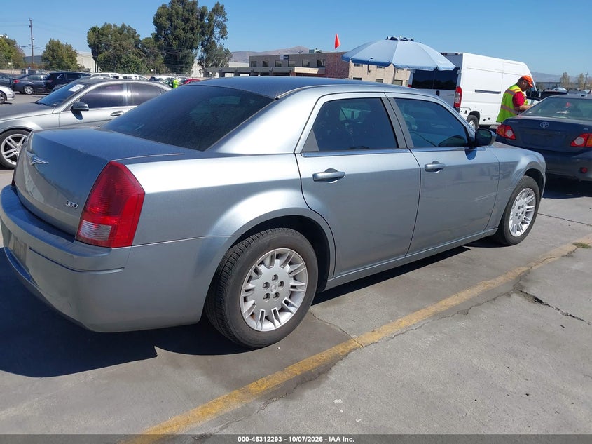 CHRYSLER 300 2007 VIN 2C3KA43R47H667932