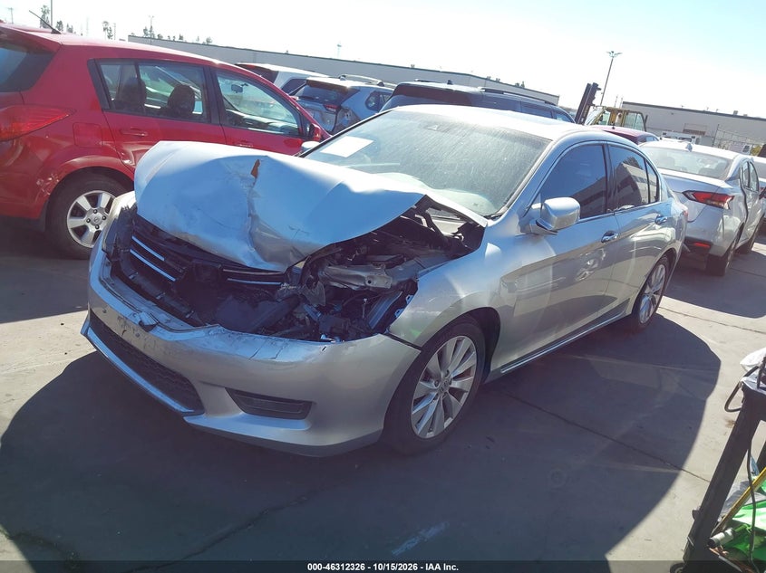 Vin: 1hgcr3f8xea006506, lot: 46812526, honda accord ex-l v-6 20142