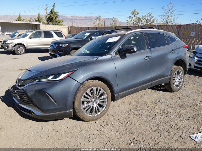 Vin: jteaaaah5nj102788, lot: 46812562, toyota venza xle 20222