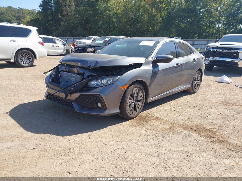 Vin: shhfk7h50hu221848, lot: 46812626, honda civic ex 20172