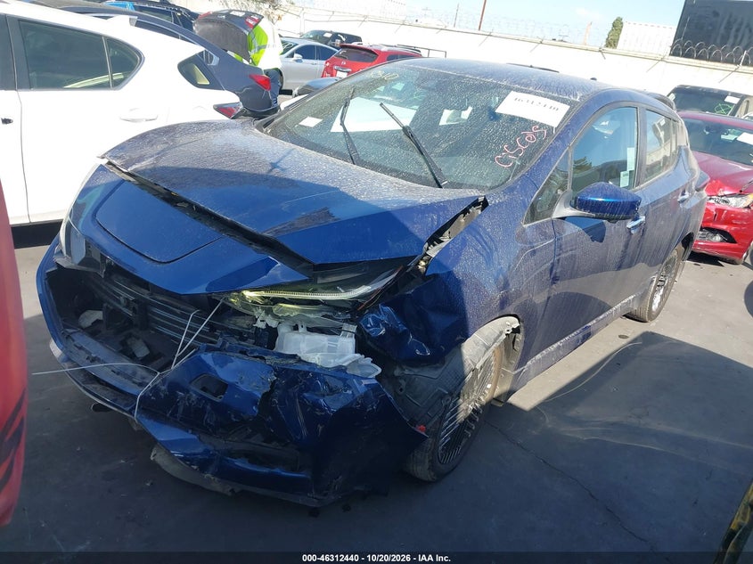 Vin: 1n4cz1cv2pc552100, lot: 46812640, nissan leaf sv plus 60 kwh 20232