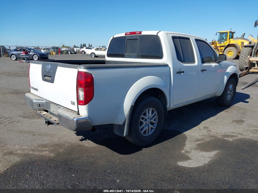 Vin: 1n6ad0ev8fn713640, lot: 46812642, nissan frontier pro-4x/s/sl/sv 20154
